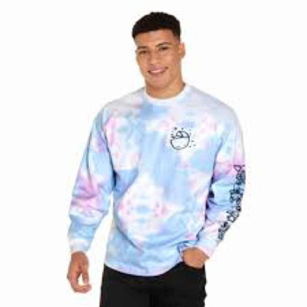 NWT Disney Spirit Jersey Star Wars: The Mandalorian Grogu Tie-Dye Disneyland